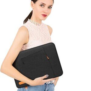 NEW! Lightweight Laptop Computer Sleeve with Plush Lining and Pockets